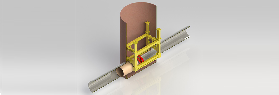 Tenbusch Sliplining Machine CAD Image
